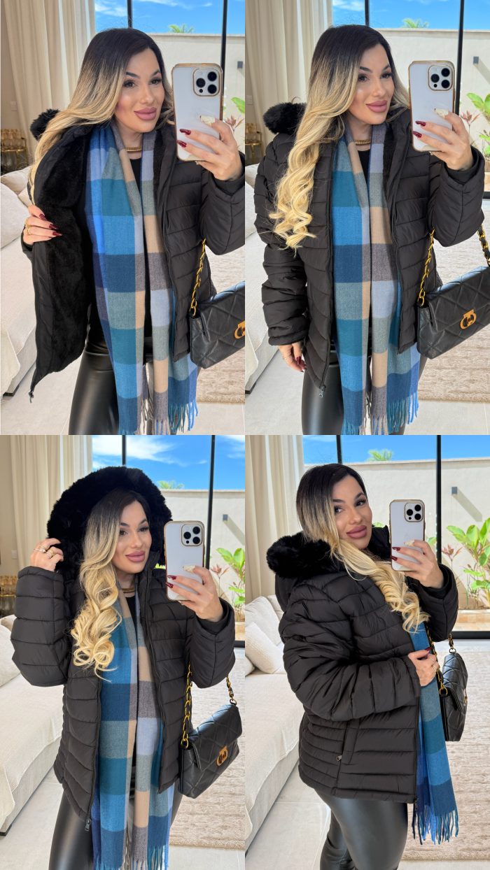 Jaqueta Puffer Peluciada Miriam – 2847