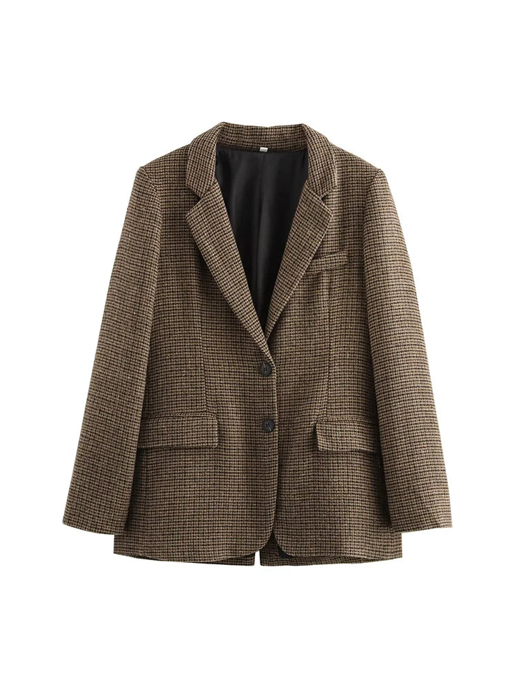 Outono e inverno recém chegados feminino elegante e versátil