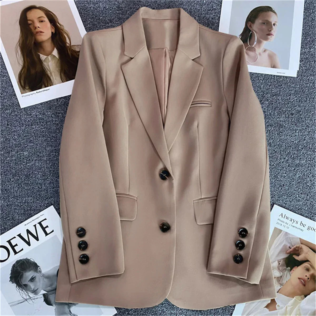 Jaqueta feminina nova na moda coreana